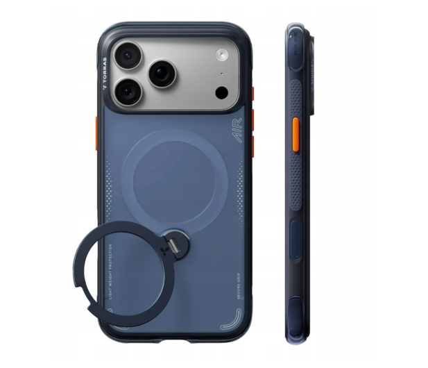 TORRAS Ostand Q3 Air do iPhone 18 Pro / 17 Pro MagSafe (deep blue) - 1586509 - zdjęcie